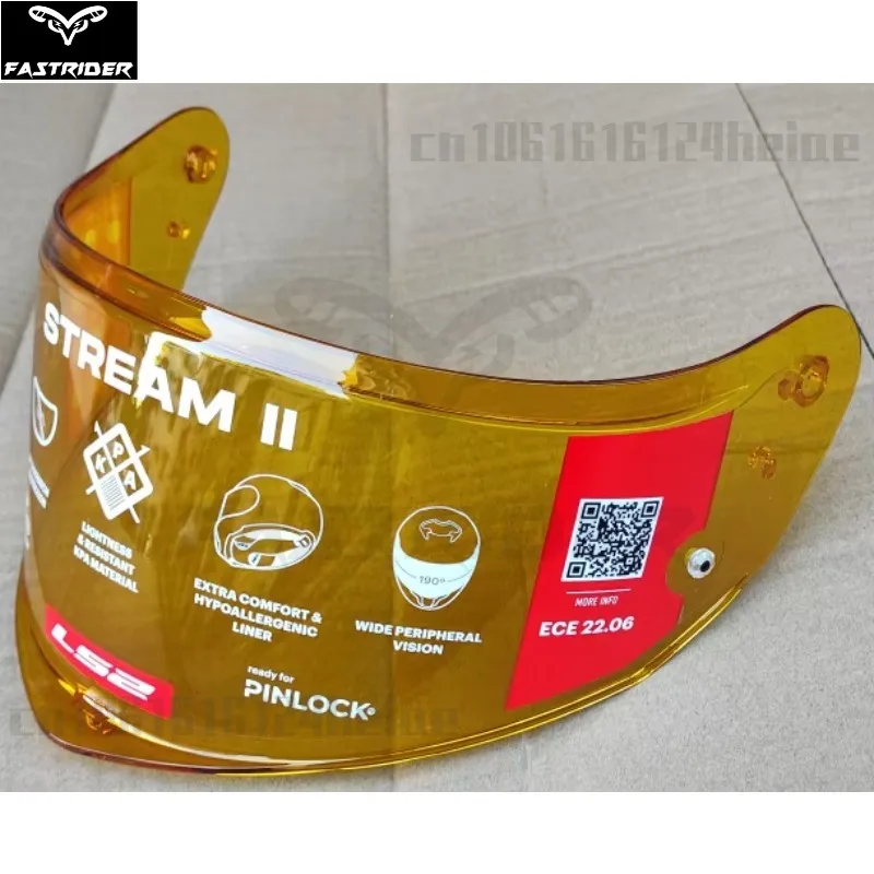LS2 ff808 lente para casco de motocicleta viseras de Color lente plateada pegatina antiniebla accesorios para casco