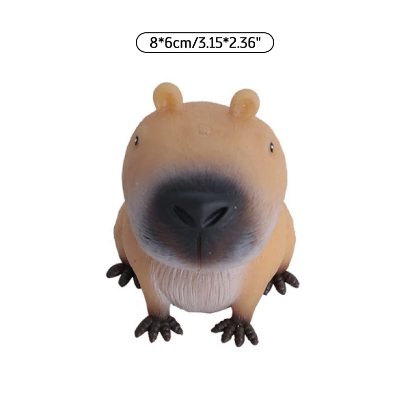 Capybara Anti Stress Fidget ของเล่นสําหรับความวิตกกังวล Capybara ผิดปกติวัตถุตลก Brinquedos Para Alio Do Estresse