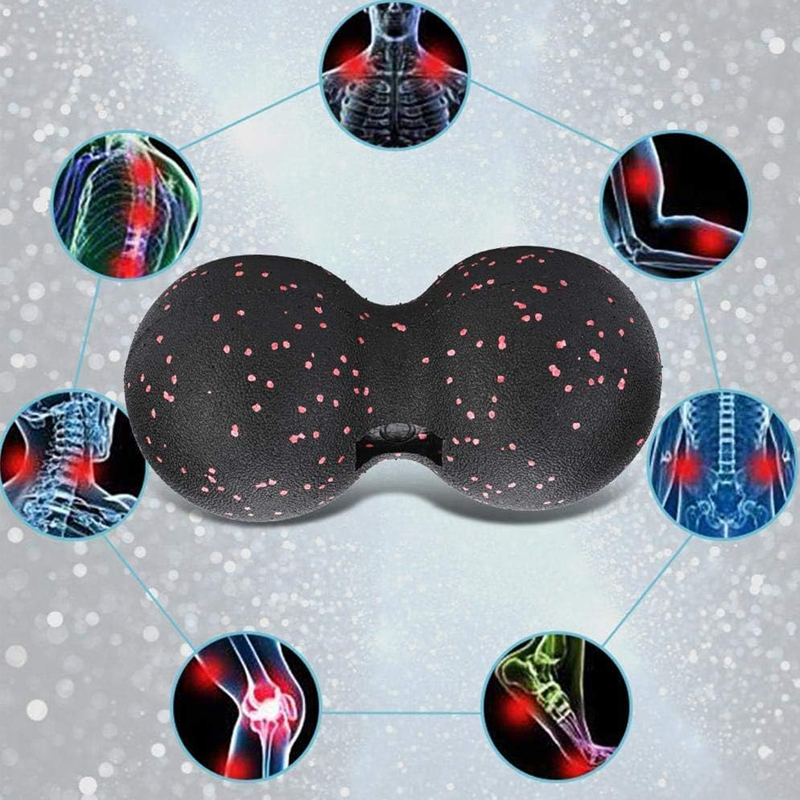 Erdnuss-Massageball – After Exercise Fascia Ball Set Training Deep Tissue Massage Ball Kit Lacrosse Ball Muscle Rolle