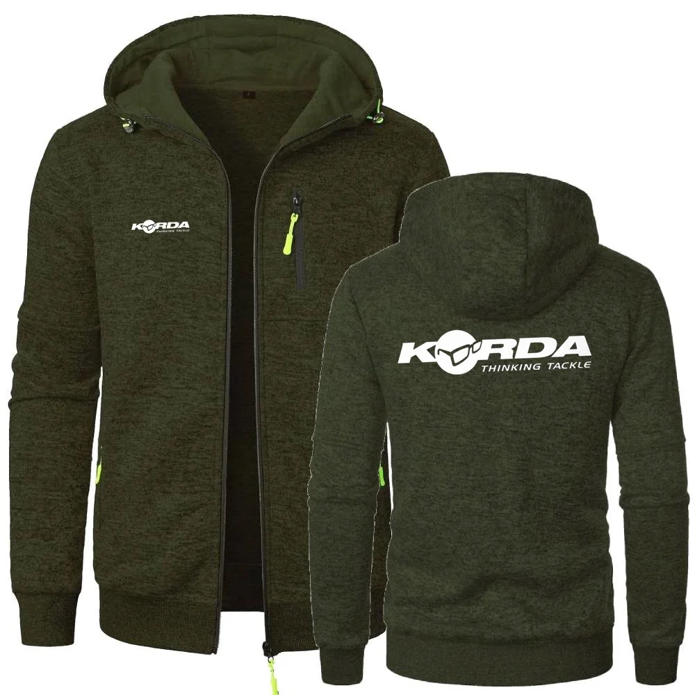 Sudaderas con capucha inspiradas en Korda para hombre, chaqueta con cremallera, cárdigan, suéteres, ropa deportiva, prendas de vestir exteriores, Sudadera con capucha de lana, ropa de calle
