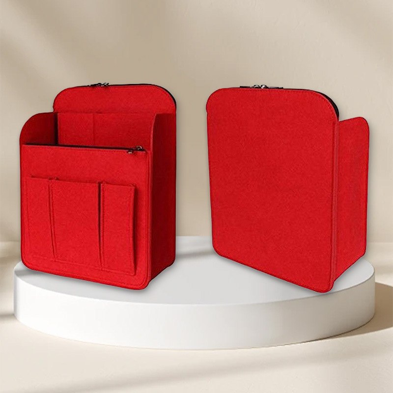 Multi-Pocket Insert Bag Organizer for Longchamp Backpack Storage Bag Felt Backpack Inner Bag Liner Bag