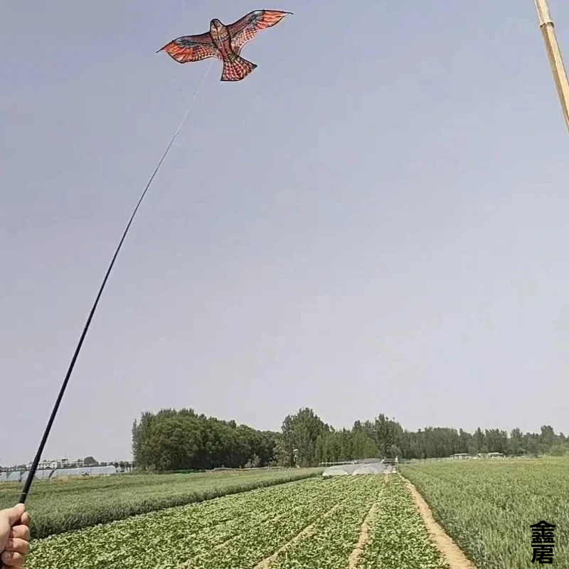 Anti Bird Flying Hawk Kite Bird Repeller Large Eagle Kites Scarecrow Decoy for Farm Garden Pest Bird Repellent