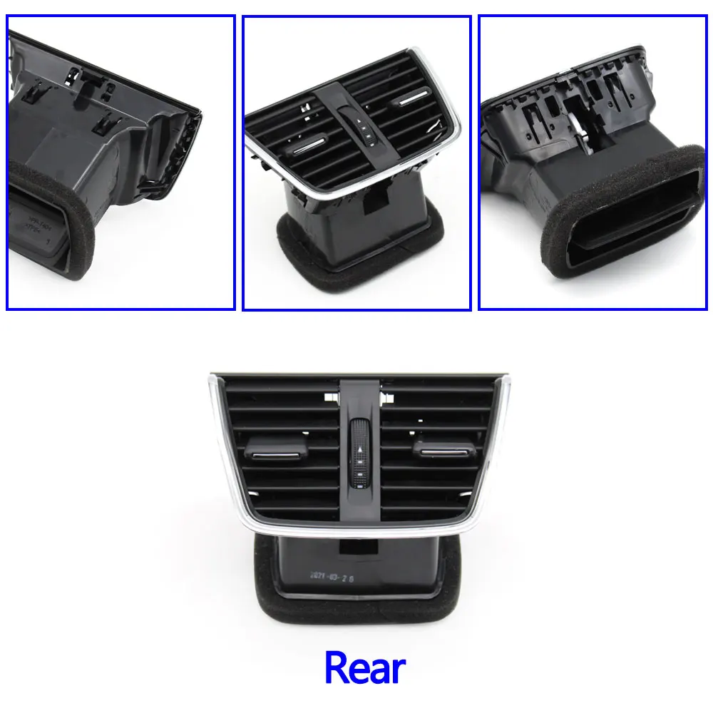 For Skoda Octavia 3 A7 5E MK3 Dashboard Front Rear AC Vent Grille Outlet Assembly 2015-2021 5E0820951CZLL,5E0819702,5ED819203