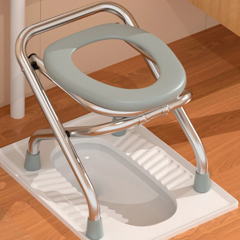 Taburete plegable portátil, artículo para reposapiés del hogar, muebles Vintage, taburetes cuadrados de cocina, artículos de muebles plegables