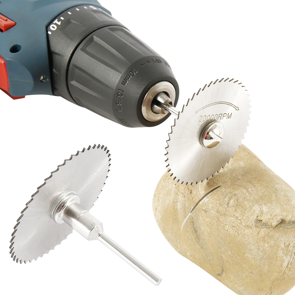 Set di dischi da taglio abrasivi con lama diamantata con mandrini Mole per accessori Dremel Utensile rotante per taglio metalli