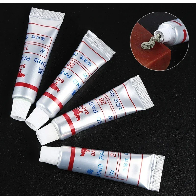 2 Stück Polierpaste Diamant-Schleifpaste W0,5 ~ 40 Körnung 320 ~ 10000 #   Läppen von Glas, Metall, Schleifen, Polieren, Schleifwerkzeugen