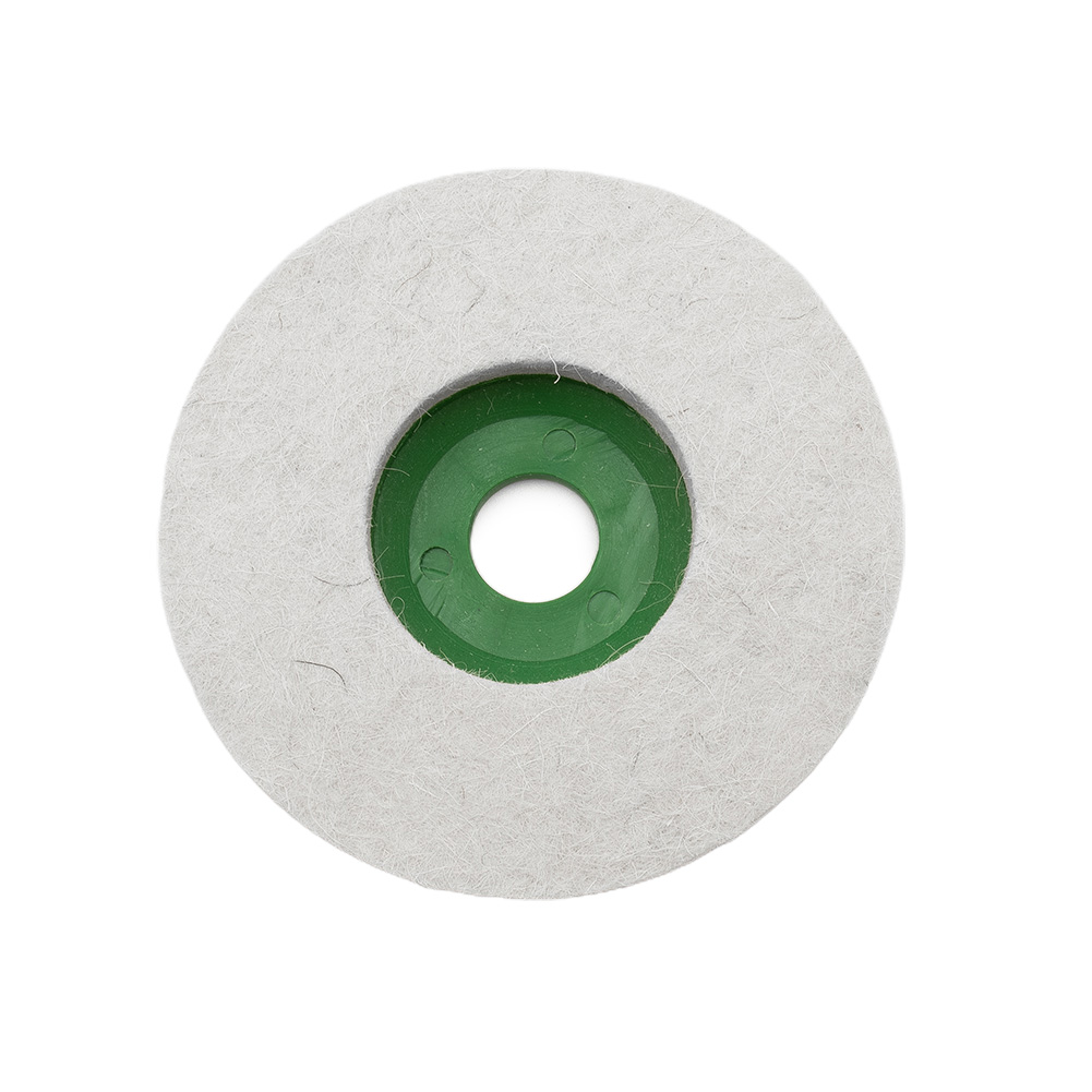 2 Stücke 125mm Wollfilz Polierschleifscheibe Pad Polierer Polierscheiben