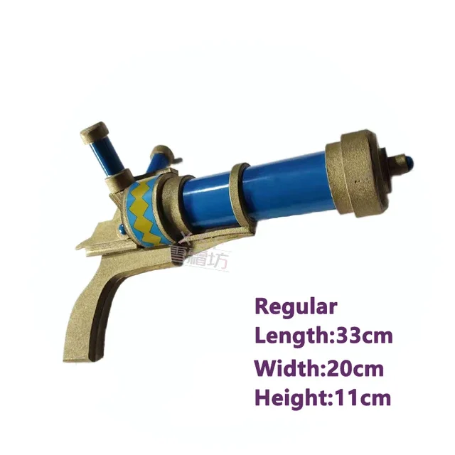 LoL Arcane Jinx コスプレ武器小道具 BaoBao Vi Sister コスプレ銃 LOL Arcane Jinx ブルーウィッグ ハロウィン用 LOL Arcane Vi/Jinx 小道具