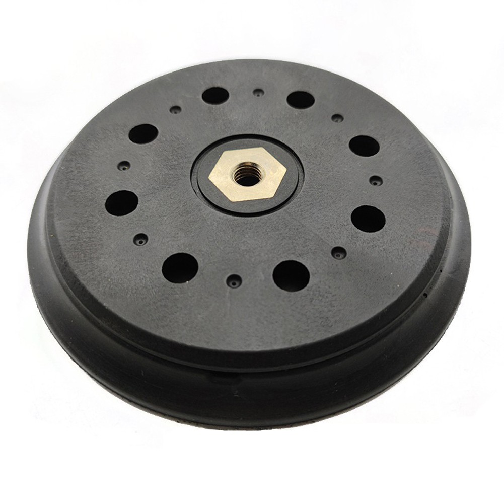 6นิ้ว148มม.17หลุม Backing Pad สำหรับ Makita Hook & Loop Sanding Pads สำหรับ BO6050 Orbital Sander เครื่องขัดส้นเท้า197314-7