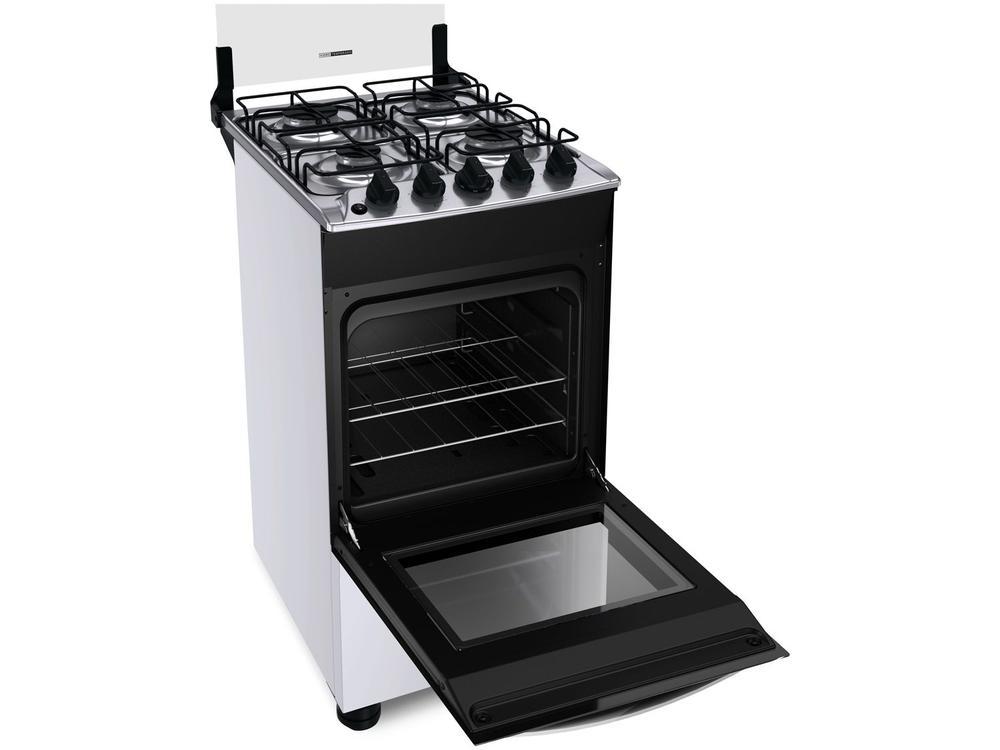 Fogão 4 Bocas Brastemp Branco BFO4NBB - Bivolt