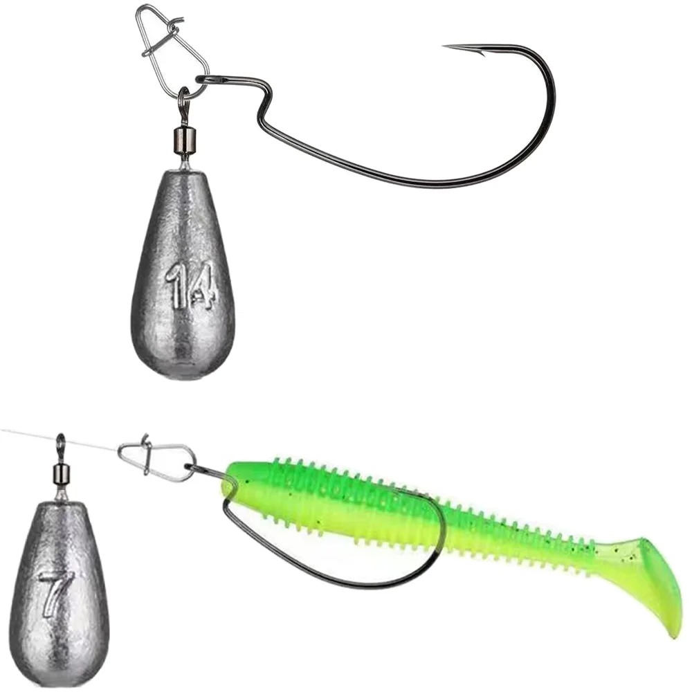Drop Shot 15PCS/Lot Fishing Weight Sinker 3.5g 5g 7g 10g 14g 20g Bullet Plumb Pendant Metal Jig Tackle Kit Pesca Tool
