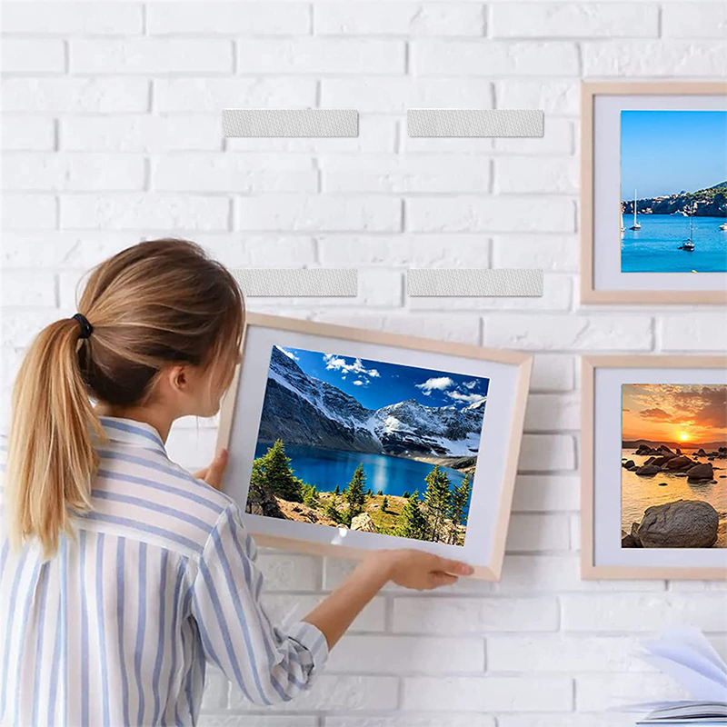 Cinta autoadhesiva Extra fuerte de 1M con gancho y bucle, tiras adhesivas de nailon para manualidades DIY, 16/25/25/30/35/50/100/110mm