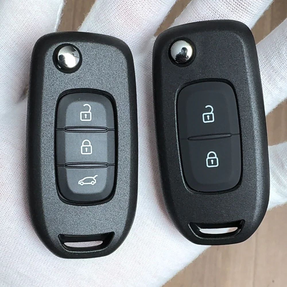 SUPERKEY para Renault Megane3 Logan2 Kadjar Captur símbolo Dacia Duster 4A Chip 433MHZ PCF7961M llave de coche con tapa inteligente CWTWB1G767