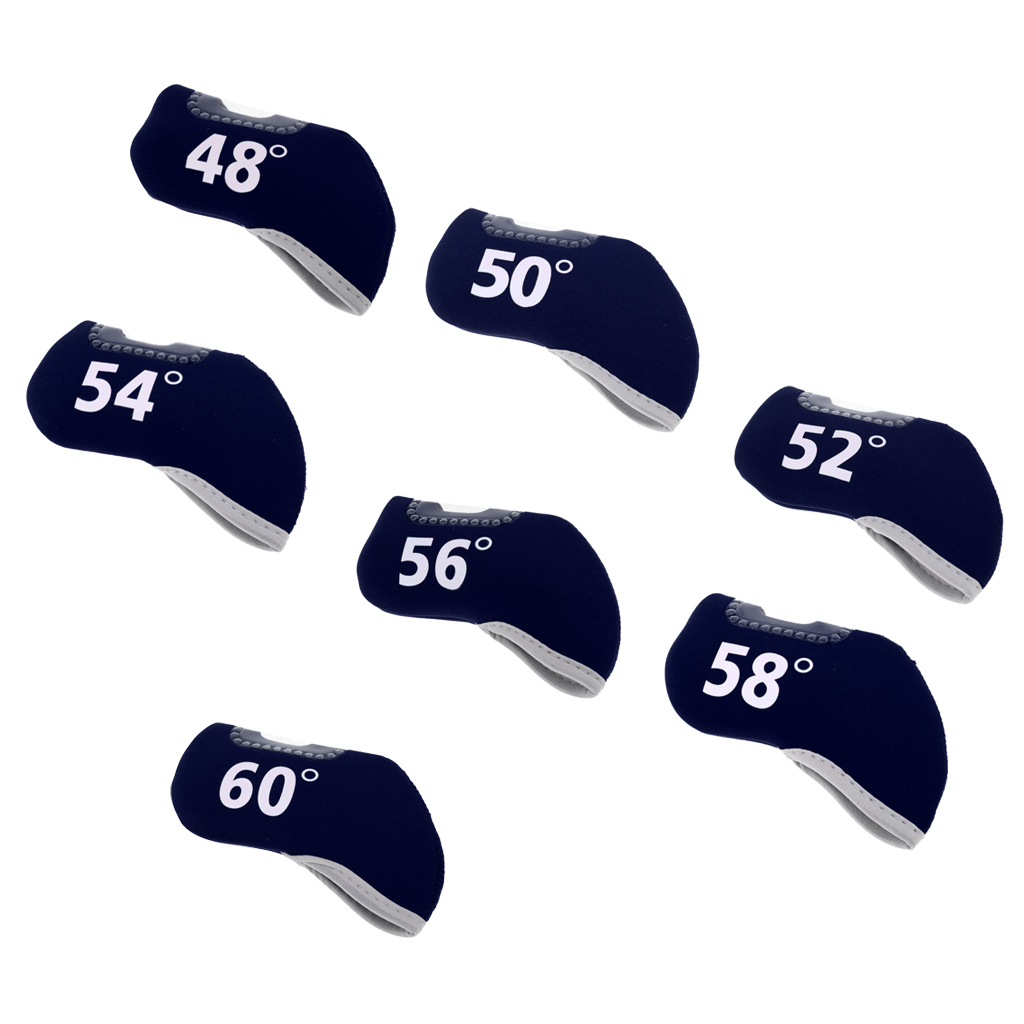 Clube de golfe ferro putter cabeça capa protetor neoprene clube de golfe ferro putter headcover capa protetora para acesso ao ar livre