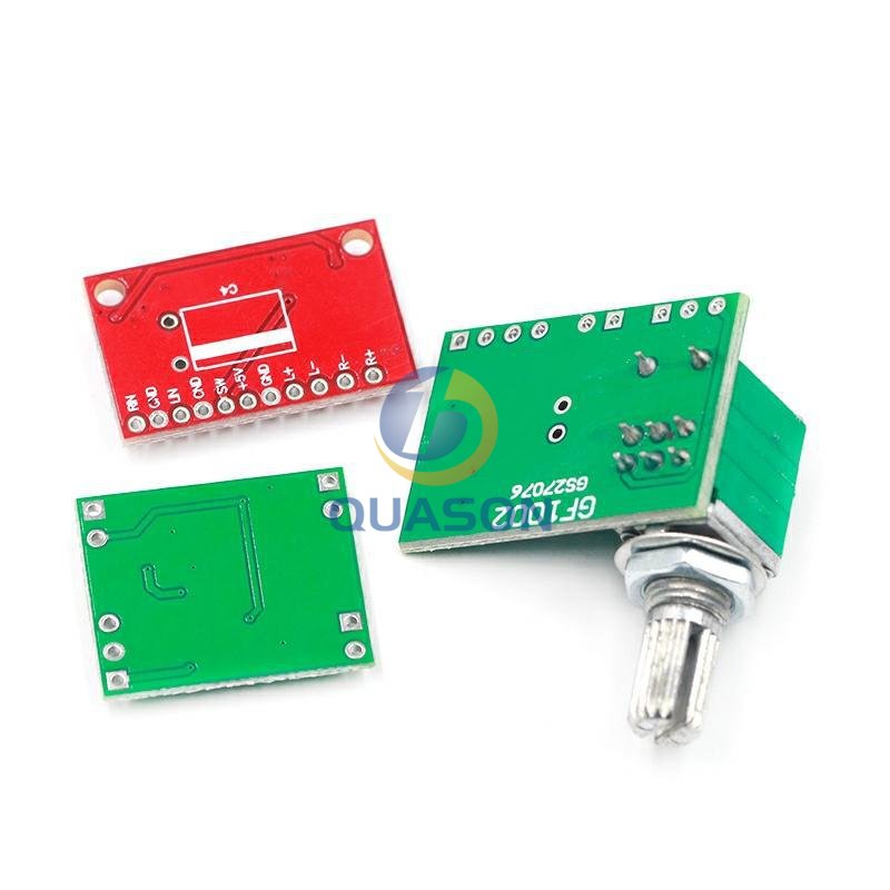 Placa amplificadora de potencia digital Super mini PAM8403, placa amplificadora de potencia Clase D en miniatura, 2x3 W, alta 2,5-5V, USB, 1 unidad