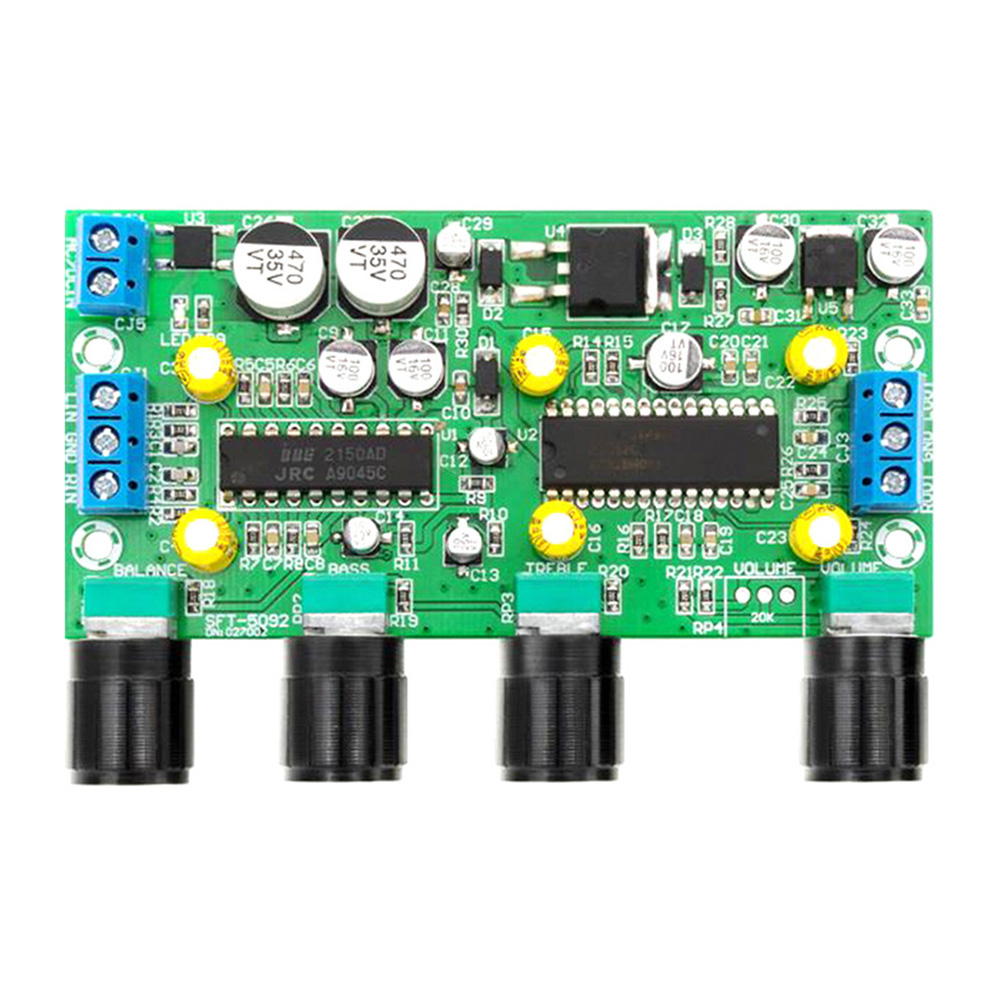 Bbe2150 upc1892tオーディオプリアンプ、トーンボード、バランストレブルベースプリアンプ、ボリュームコントロール、eqプリアンプ、プリアンプ、bbe2150