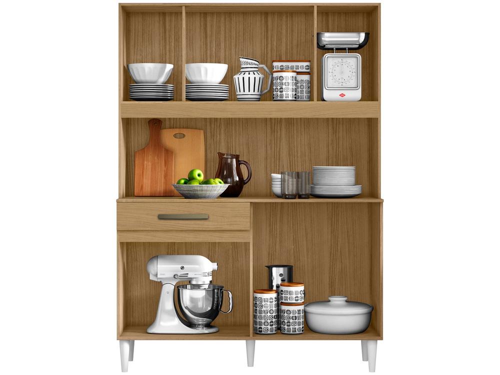 Cozinha Compacta Aramóveis Cleo 8 Portas