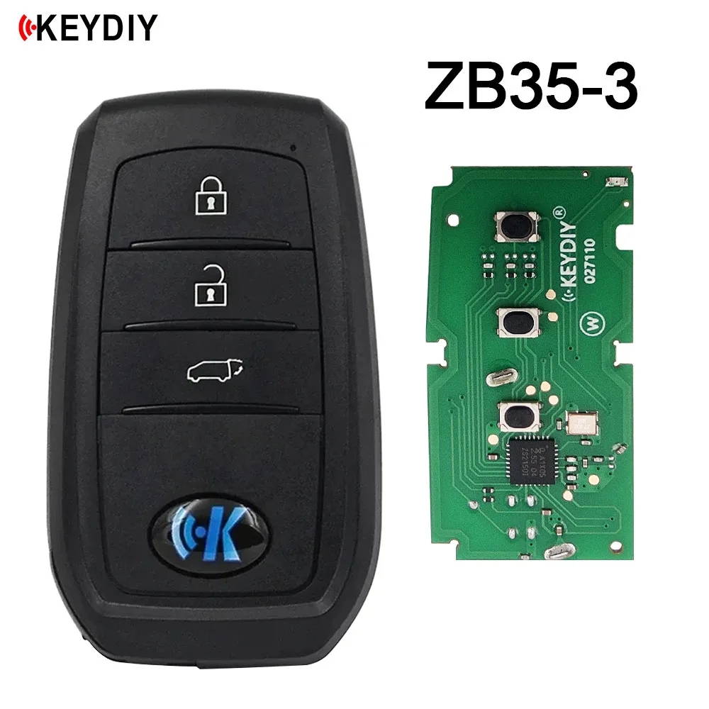 KEYDIY KD ZB35-3/4 ZB36-2/3/4 スマートキー ZB シリーズ複数のリモコン KD-X2 KD-MAX プログラマー交換用トヨタ車のキー
