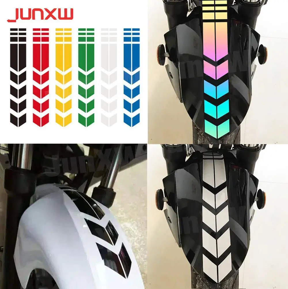 Xe Máy Mũi Tên Sọc Dán Phụ Kiện Đa Năng Fender Dán Chống Thấm Nước Chống Thấm Dầu Phản Quang Dán Xe Máy Băng Decal