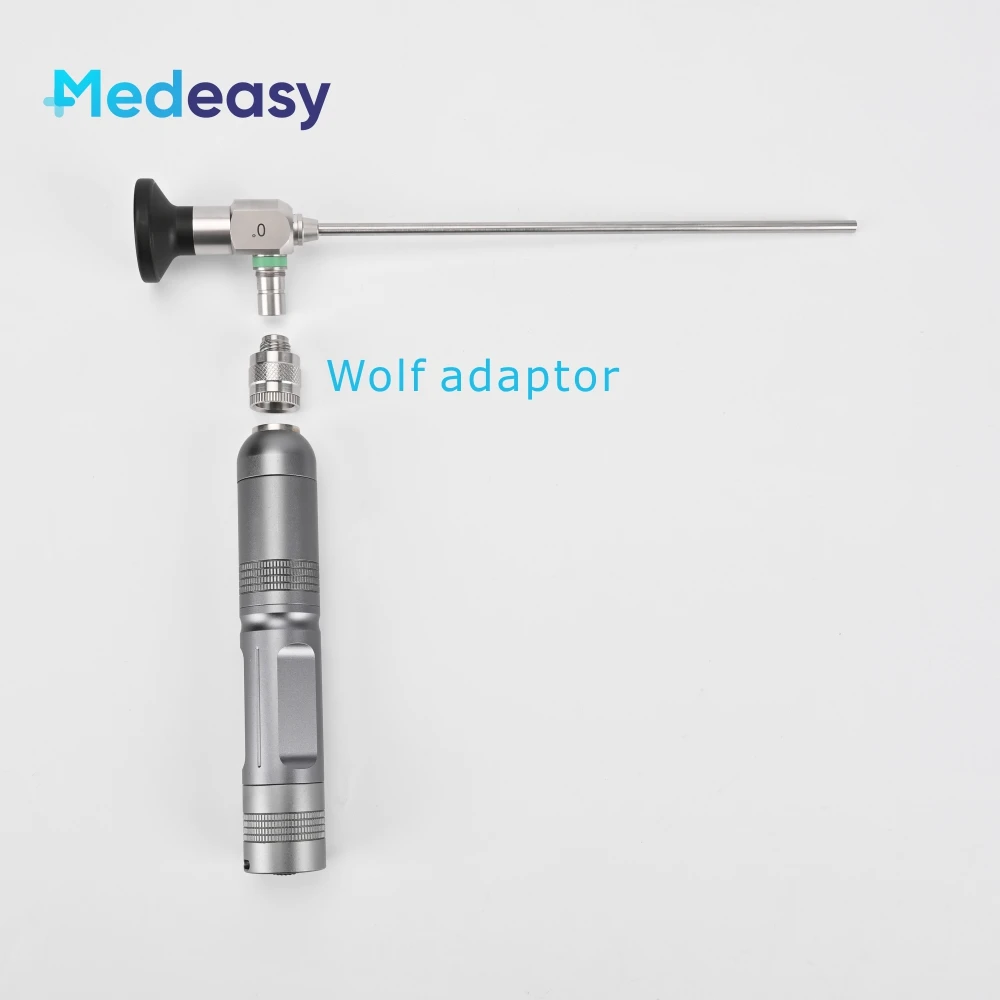 10W LED Portable Endoscope Cold Light Source Compatible with Wolf Endoscope