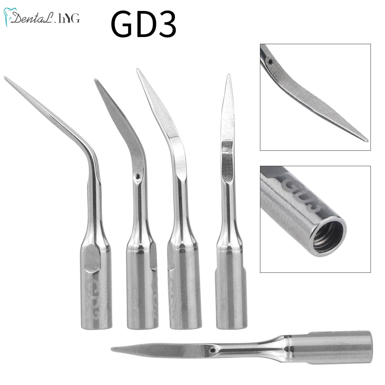 5Pcs Dental Ultraschall Scaler Spitze Skalierung Parodontologie Endodontie Fit EMS Specht Zähne Bleaching Werkzeuge