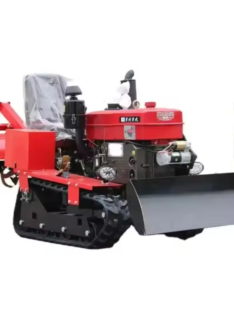 Самый популярный многофункциональный роторный культиватор, трактор для гусеничного экскаватора, плантатор 50 л.с.