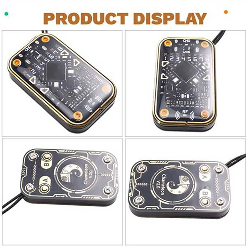 Nachrichten Chameleon Ultra V2.0 RFID Smart Chip Reader NFC Duplicator + 3XCUID 6XUID Schlüsselbund 125Khz 13,56Mhz Karte Dekodieren RFID Reader