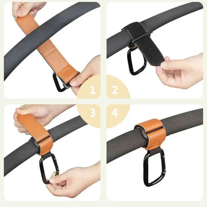 1/2pcs Multifunction Baby Stroller Accessories Hook Stroller Organizer Shopping Hook Pram Hanger For Baby Car Handle Accessories