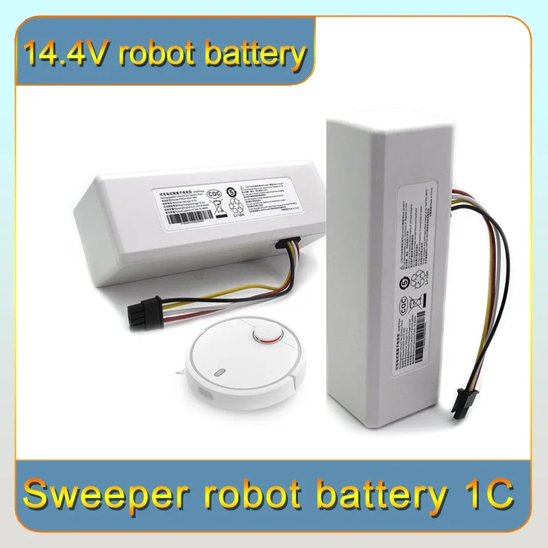 Новый аккумулятор 14,4 В 12800 мАч P1904-4S1P-MM для Xiaomi Mijia 1C STYTJ01ZHM, робот-пылесос, швабра, аксессуары, аккумулятор