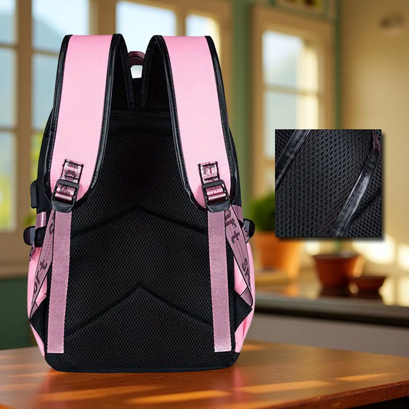 Stitch Backpack, Large Capacity Daypack, Sturdy Durable for Students Travel, Holiday, Leisure Daily Commute and Back to School