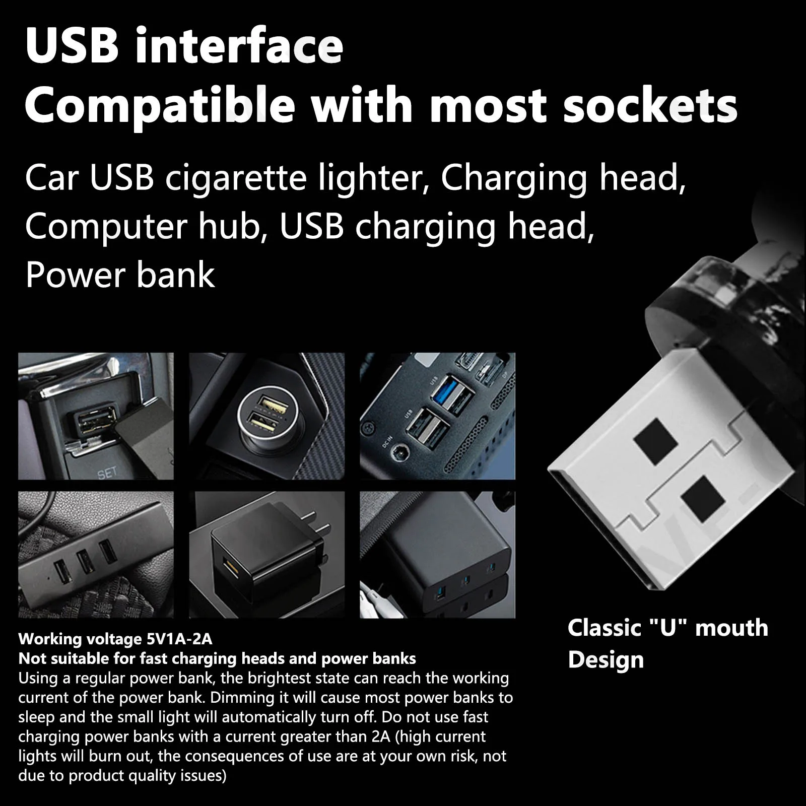Lámpara con enchufe USB, luz nocturna activada por tacto, luz de ambiente aplicable, decoración de habitación, lámparas de noche, luz nocturna RGB, accesorios para coche