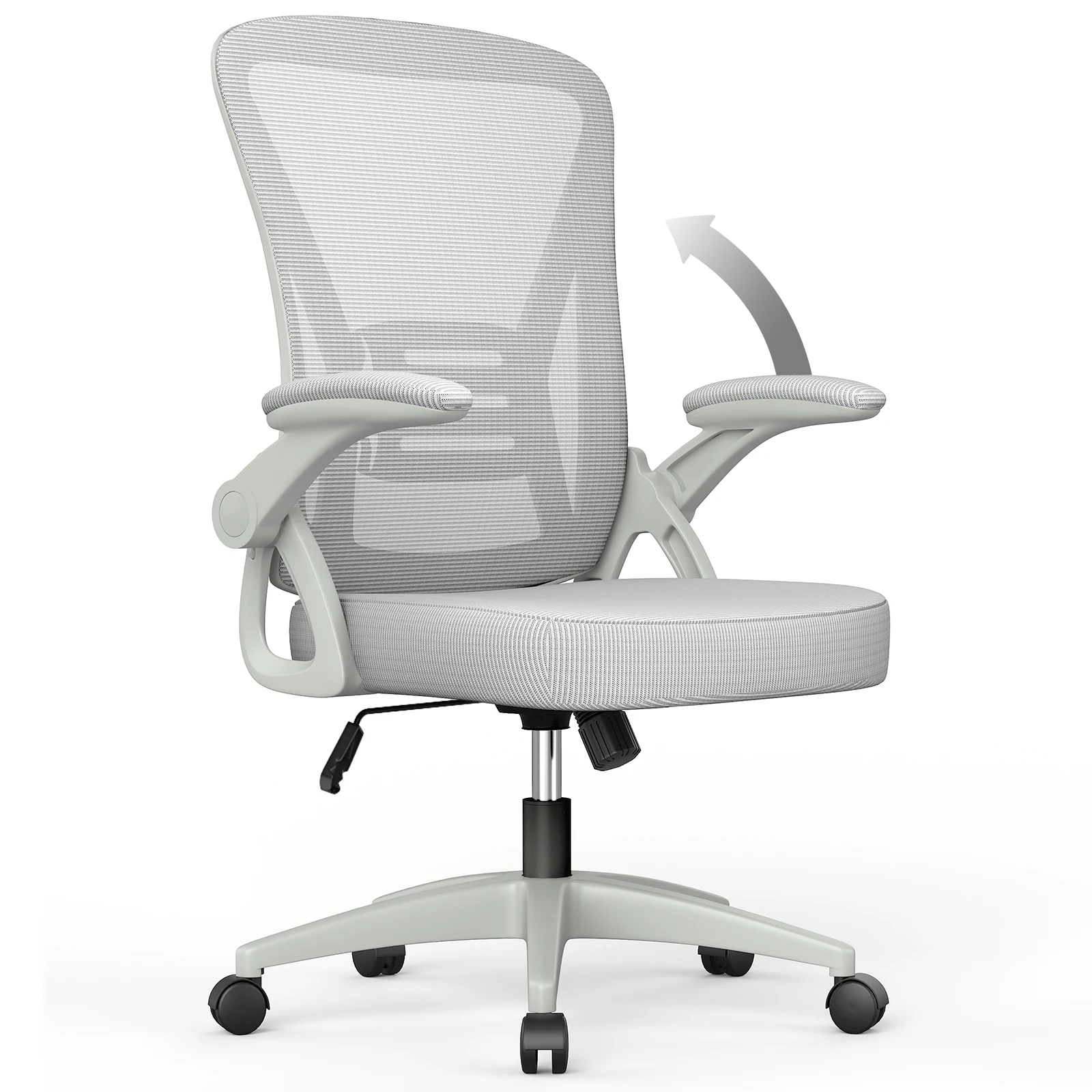 Ergonomischer Bürostuhl mit Gleitsitz, Netzsitz, verstellbarer Winkel und höhenverstellbarer Gaming-Stuhl für das Heimbüro