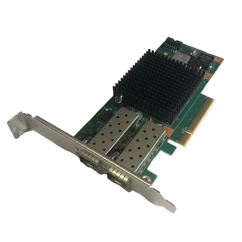 ギガビット光ファイバーネットワークカード,sfp aoc,5mサーバー,intel X520-DA2,sr2,82599es,e10g42btda,デュアル光ポート,10g