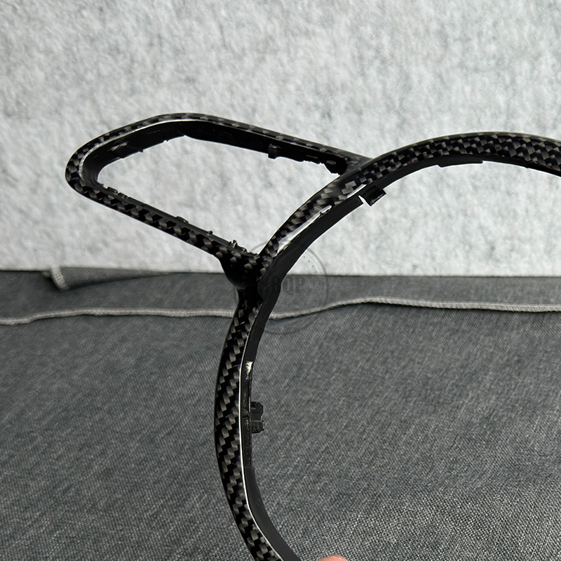 Для Audi A4 B8 A3 8V рулевое колесо из углеродного волокна рамка в сборе аксессуары