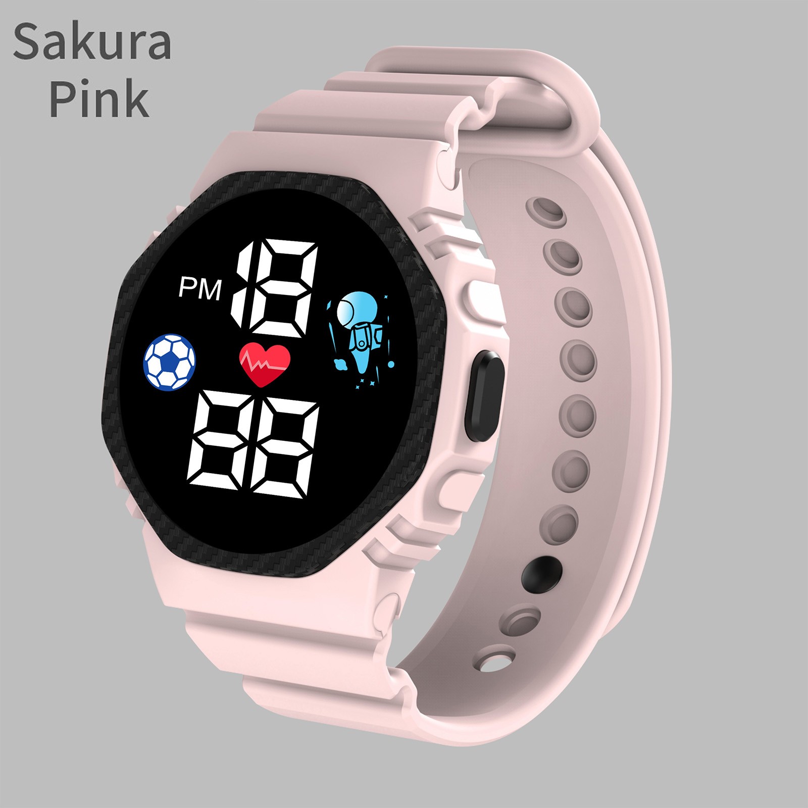 Reloj deportivo Digital Led para niños, pulsera electrónica a la moda para estudiantes, novedad de 2023