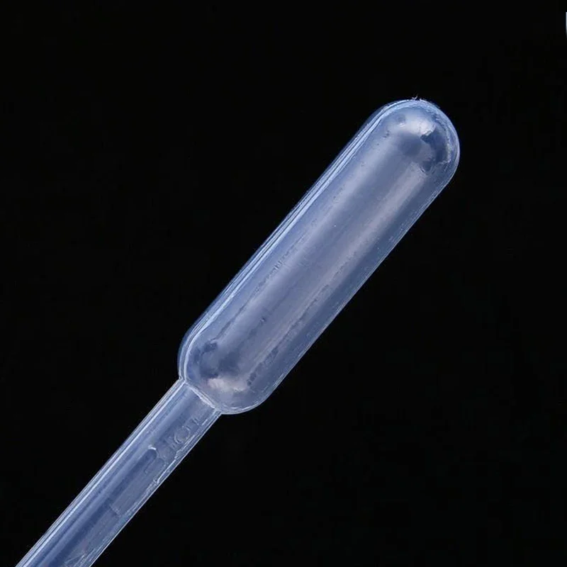 50 Uds 0,2 ml/0,5 ml/1 ml/2 ml/3 ml/5 ml LDPE gotero de plástico transparente desechable pajitas de transferencia pipetas de líquidos de Perfume graduadas