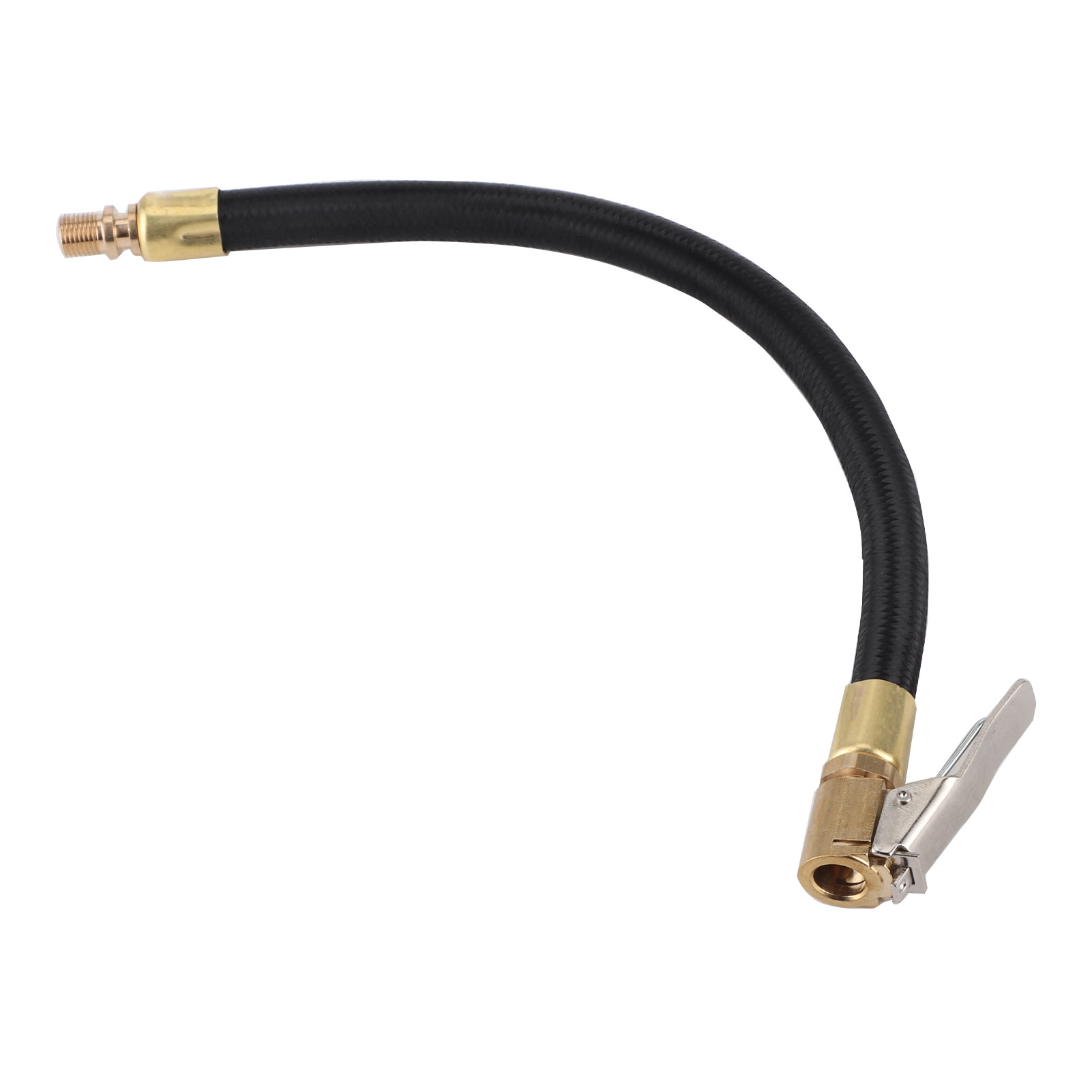 Pneus Inflator Mangueira Tubo de Extensão Inflação Rápida, Adaptador Chuck para carro, Motocicleta, Bicicleta com válvula americana