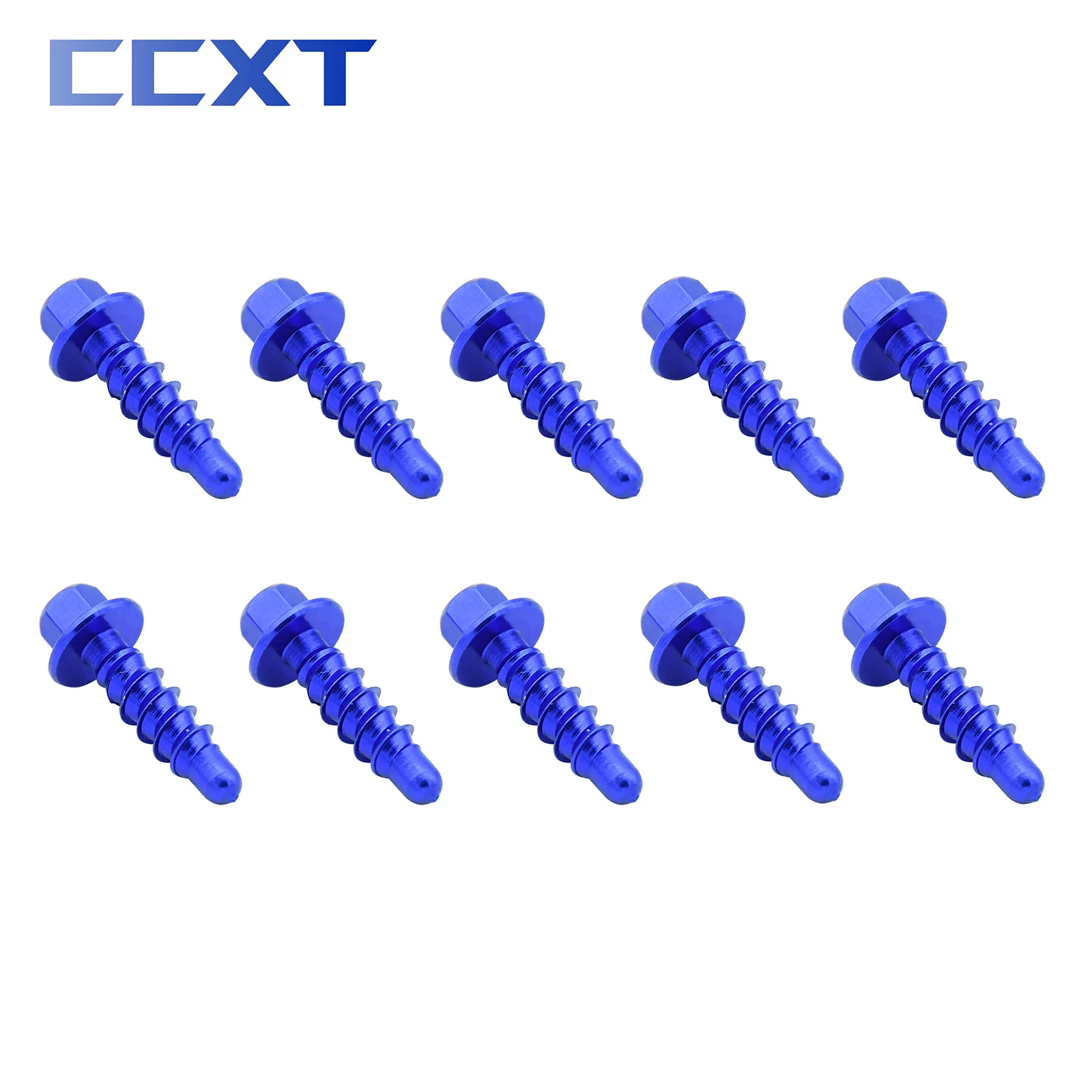 10Pcs CNC Motorcycle Self Tapping Screw Bolt Kit For KTM SX SXF XC XCW XCF EXC EXCF 125-530 2004-2021 2022 2023 Universal Parts