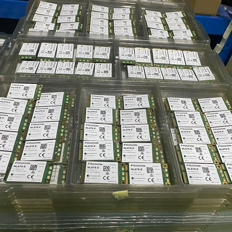 Оригинальный использованный модем 4G CAT6 NL678-E LTE Mini PCIe 3G 4G Fibocom Module Поддержка Openwrt для маршрутизатора Wi-Fi Работает в RU Европейской Азии