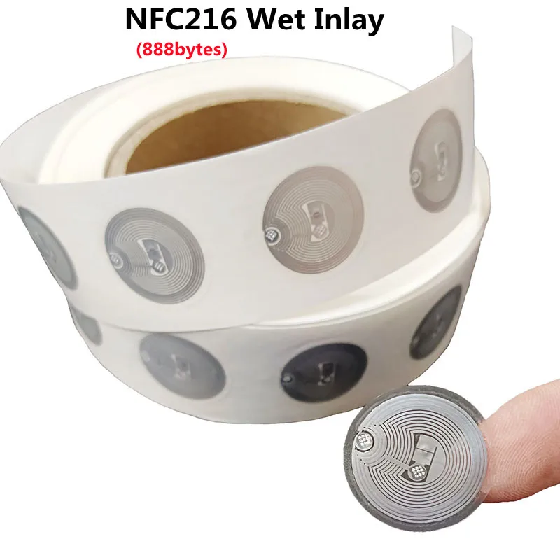 10/20/50 Uds etiqueta NFC Ntag216 etiqueta adhesiva NFC 216 RFID 13,56 Mhz para Huawei Share ios13 atajos de automatización Personal
