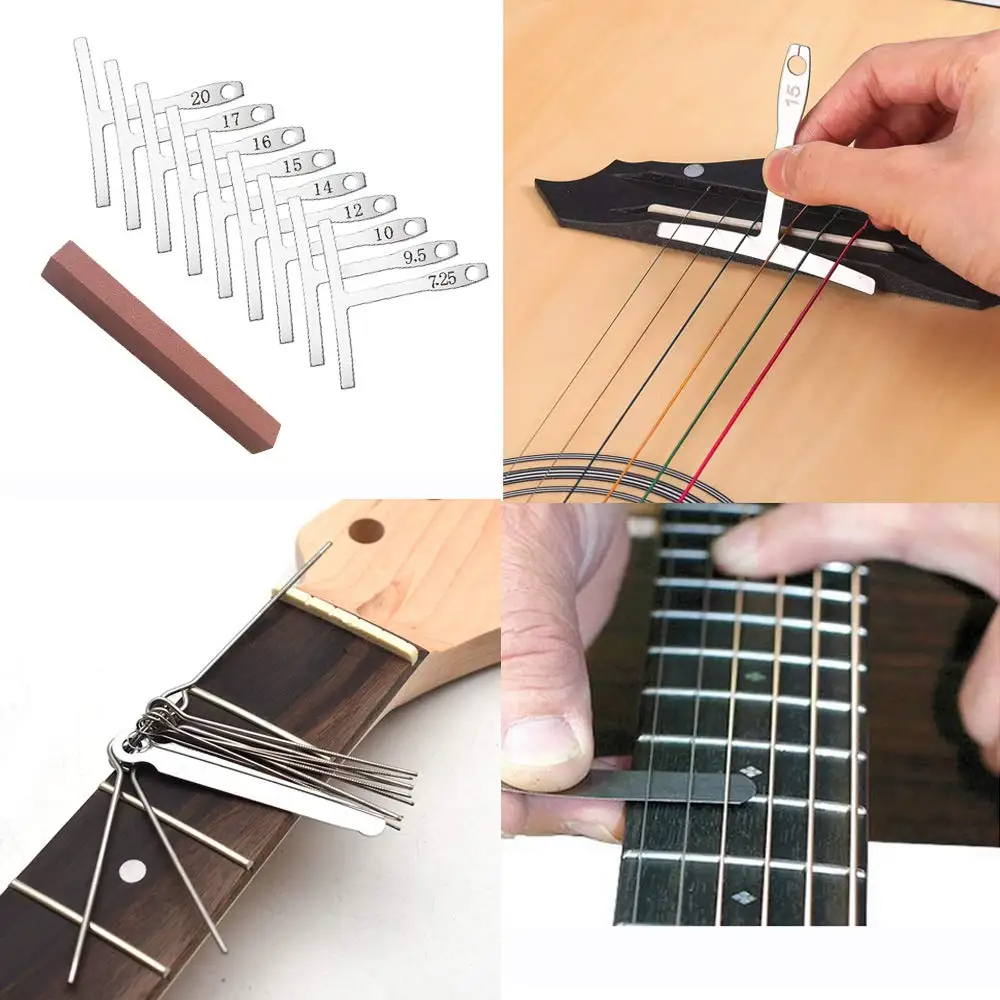 Miwayer 25/45/72 Guitar Repairing Tools Kit Setup Kit with Carry Bag Perfect Gift for Music Or String Instrument Enthusiast