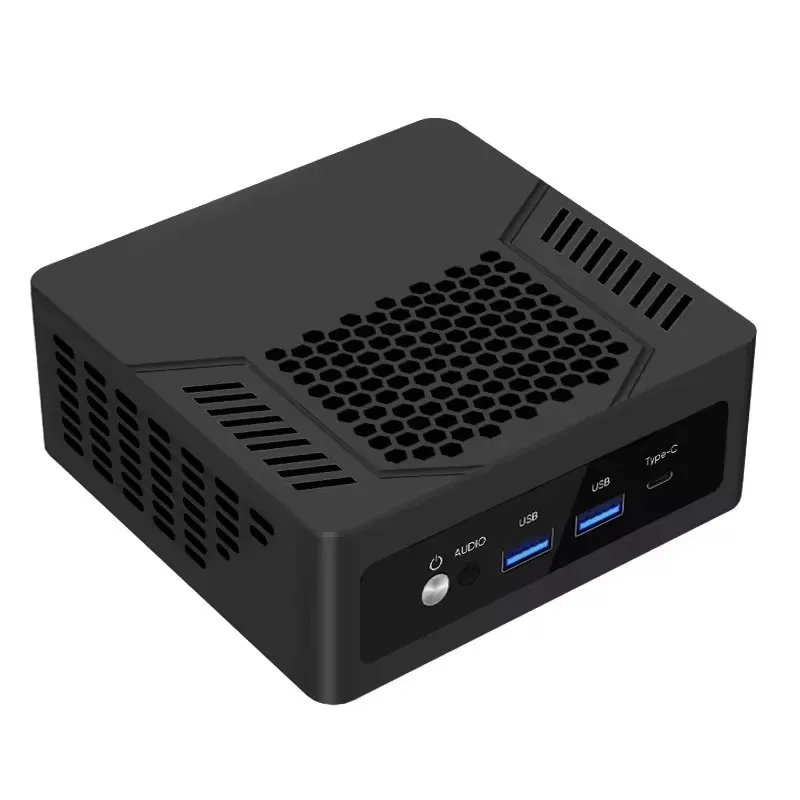 New Solid Pocket Mini PC TOPC AMD Ryzen 9 8945HS R7 8845HS USB4.0 Dual LAN 2xDDR5 PCIe4.0 Windows 11 Gaming Mini Computer WiFi6E