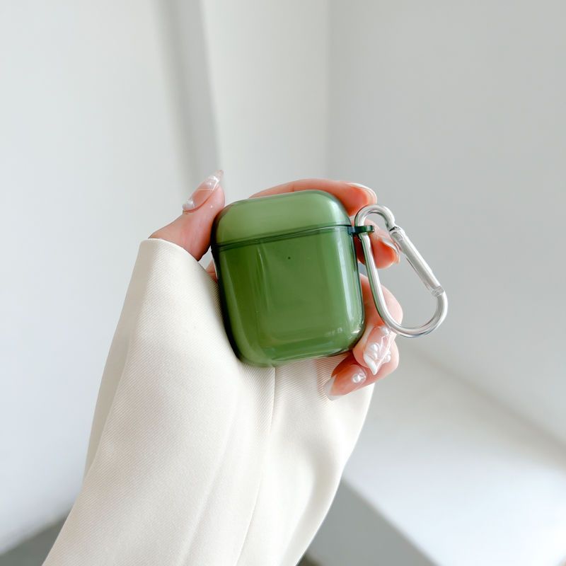 Para Airpods 1, 2, 3 Pro funda protectora para Apple AirpodsPro 2nd 4 2024 suave TPU Bluetooth funda para auriculares inalámbricos con bolsas con gancho