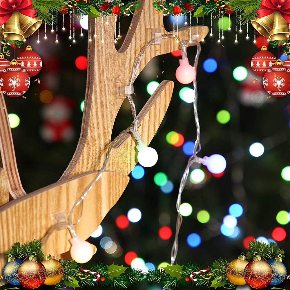 Clips organizadores de cables, gestión de cables, soporte para cables, carga USB, línea de datos, bobinadora, gancho montado en la pared, 50 Uds.