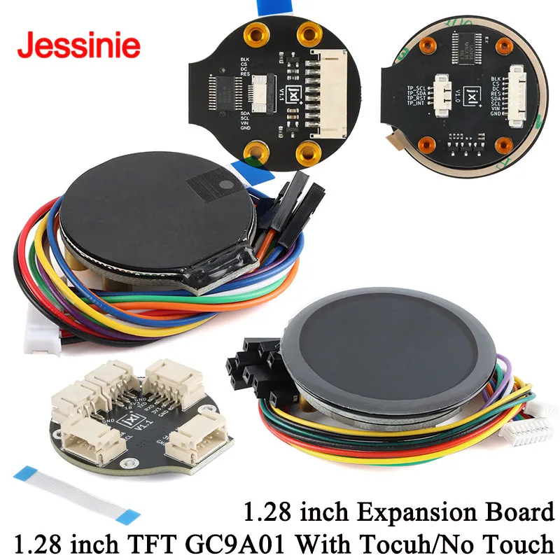 Módulo de pantalla TFT de 1,28 pulgadas, placa LCD colorida redonda IPS de 1,28 pulgadas, placa de expansión táctil GC9A01 240x240 SPI 240*240