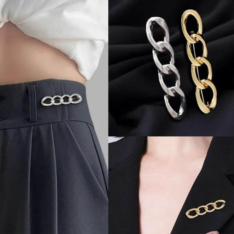 Gladde taillegesp Draai broek Tailleband Retractor Kleding Verminder taille Metalen sluiting Draagbare broek Tailleknop