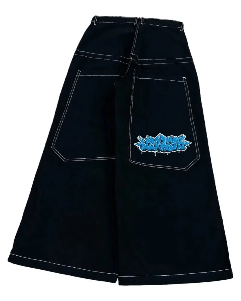 Y2K Baggy Jeans mężczyźni Harajuku 2000s vintage Haftowane wysokiej jakości dżinsy nowe Hip Hop streetwear mężczyźni kobiety Casual dżinsy z szerokimi nogawkami
