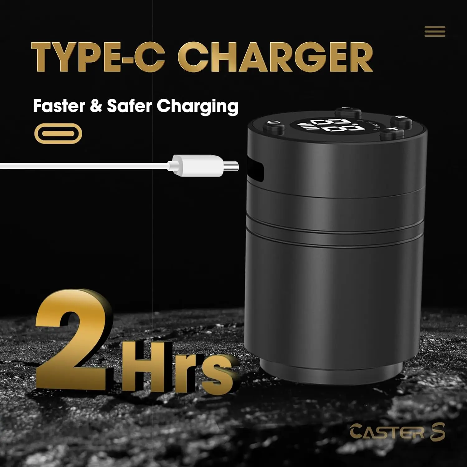 EZ – Machine à tatouer à cartouche sans fil, stylo rotatif à batterie sans fil, bloc d'alimentation Portable, 1500mAh, affichage numérique LED, pistolet de tatouage