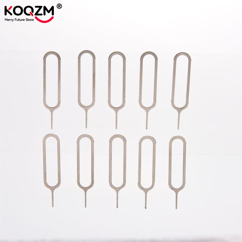 10pcs SIM Karte Tray Entfernung Stoßen Pin Universal Sim Karte Tray Pin Remover Stoßen Pin Nadel Telefon Werkzeug Für IPhone Samsung Huawei