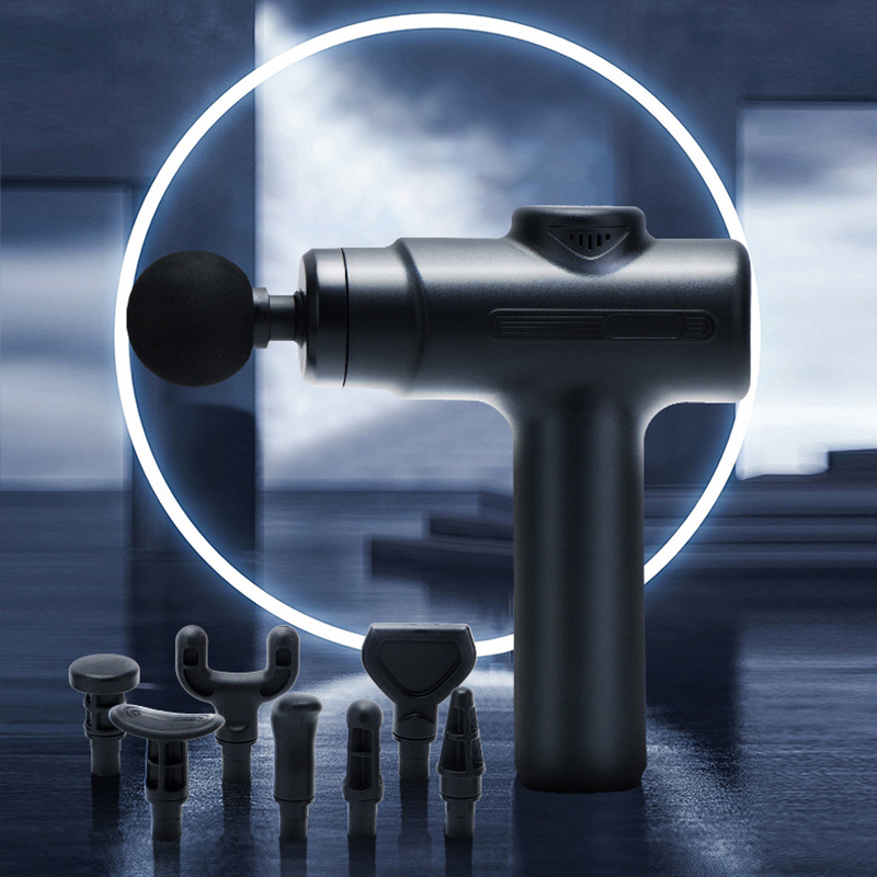 Tiefen gewebe massage pistole Schlag massage Arm-und Rücken muskulatur mit 8 Massage köpfen zur Verwendung nach dem Fitness training zu Hause